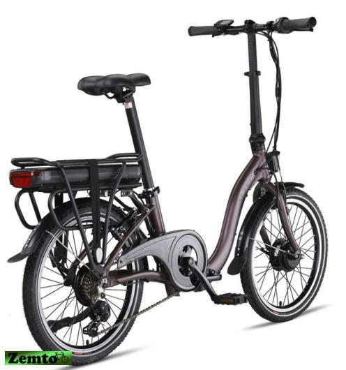 Altec Klapprad Elektrofahrrad 7 Gang 20 Zoll 518 WH Terra braun
